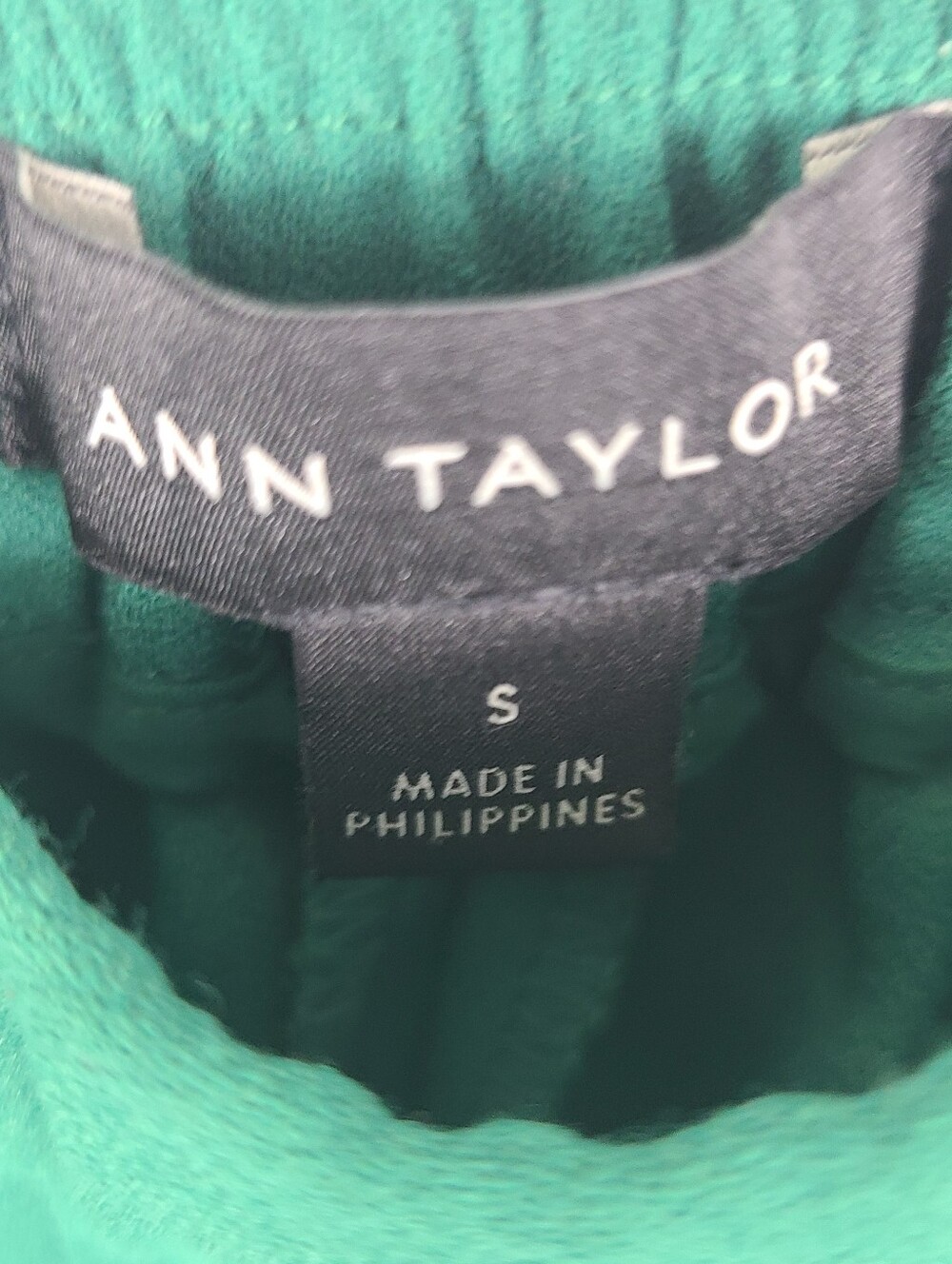 Ann Taylor Green Side Stripe Ankle Dress Pants Small S - Picture 13 of 13